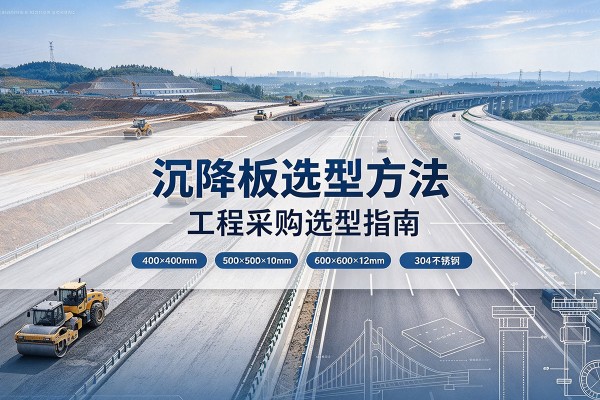 兴庆沉降板选择方法