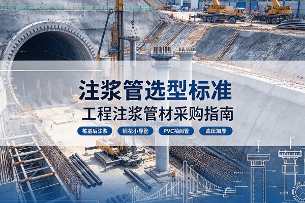 兴庆注浆管选型标准