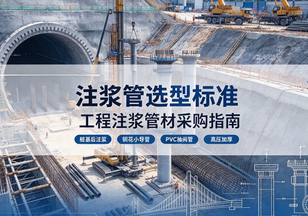 兴庆注浆管选型标准